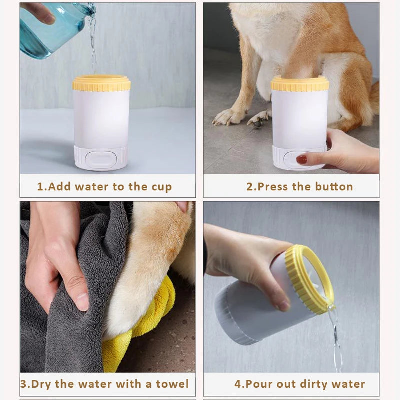 Automatic Dog Paw Cleaner